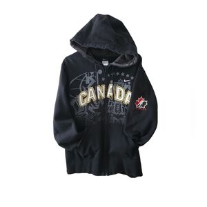 Nike Canada Hockey Full Zip Hoodie Size XL
